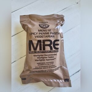 MRE Meal: Spicy Penne Pasta (Vegetarian)